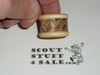 Round Wood Decorated Neckerchief Slide
