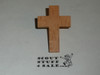 Wood Cross Neckerchief Slide