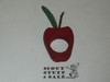 Carved Wood Apple Neckerchief Slide