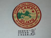 Camp Oljato Wood Neckerchief Slide, Stanford Area Council