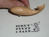 Carved Wood Fish Neckerchief Slide