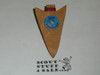 Wood Arrowhead Go Round-up Neckerchief Slide