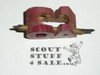 Wood Carved OA with Arrow Neckerchief Slide