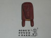 Wood Carved Indian Brave Neckerchief Slide