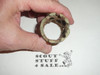 Round Wood Carved Neckerchief Slide #23