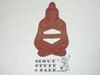 1956 Wapihani Pow Wow Leather Neckerchief Slide