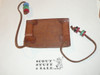 Leather Activity Award with Districts outlined and beads
