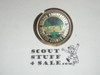 Riverside County Council 1970 50th Anniversary Metal Disk Neckerchief Slide