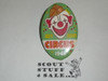 1948 Boy Scout Circus Metal Neckerchief Slide