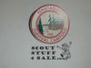 1965 Penataquit Survival Camporee Metal Neckerchief Slide