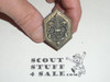 Non-BSA Foreign Boy Scout Stamped Metal Neckerchief Slide