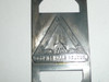 Hoosier Hills Council 3rd Year Camper Metal Neckerchief Slide