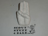 Scout Sign Plaster Neckerchief Slide #2