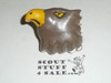 Eagle Head Plaster Neckerchief Slide #2