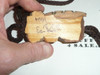 Frontiersman Carved Wood Bolo tie