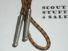 Thunderbird with Turqoise Bolo Tie with Braided Leather cord, Southwest Styling