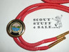 Order of the Arrow Lodge #542 Amad'ahi 1975 Conclave Bolo Tie - Scout