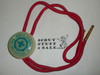1971 World Jamboree Round Lucite Bolo Tie