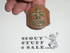 Non-BSA Foreign Boy Scout Stamped Metal Neckerchief Slide #3