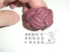 Braided cord Turq's Head Neckerchief Slide #11