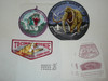 2001 Boy Scout National Jamboree Utah National Parks Council JSP Set of 16, jacket patch, flap patch, round and card set