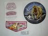 2001 Boy Scout National Jamboree Utah National Parks Council JSP Set of 16, jacket patch, flap patch and card set