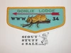 Order of the Arrow Lodge #34 Gonlix f1 First Flap Patch