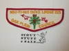 Order of the Arrow Lodge #215 Noo-Ti-Mis Oh'ke f2b Flap Patch