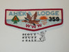 Order of the Arrow Lodge #359 Aheka f2b Flap Patch