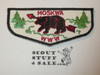 Order of the Arrow Lodge #301 Moskwa f2b Flap Patch