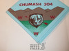 Order of the Arrow Lodge #304 Chumash n1a Neckerchief