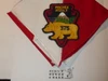 Order of the Arrow Lodge #375 Machek N'Gult a5a Felt Arrowhead on the Neckerchief