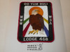 Order of the Arrow Lodge #468 Oo Yum Buli j1 Jacket Patch