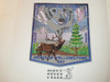 Order of the Arrow Lodge #407 Shunkah Mahneetu 2002 NOAC 2-piece Flap Patch, elk