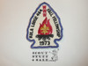 Order of the Arrow Lodge #464 Kola 1973 Fall Fellowship Patch