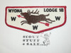 Order of the Arrow Lodge #18 Wyona f2 Flap Patch - Boy Scout
