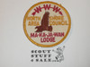 Order of the Arrow Lodge #40 Ma-Ka-Ja-Wan r3 Round Patch