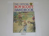 1980 Boy Scout Handbook, Ninth Edition, Third Printing, MINT condition, Last Norman Rockwell Cover