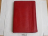 1919 Boy Scout Handbook, Second Edition, Twenty-first Printing, Red Leather binding, very light wear