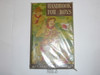 1948 Boy Scout Handbook, Fifth Edition, First Printing, Don Ross Cover Artwork, Lite wear, one star on last page