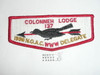 Order of the Arrow Lodge #137 Colonneh s12 1996 NOAC Flap Patch