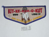 Order of the Arrow Lodge #97 Kit-Ke-Hak-O-Kut 2001 Jamboree Flap Patch - Scout