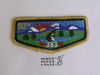 Order of the Arrow Lodge #383 Tahosa s24.7 Flap Patch, 50th Anniversary