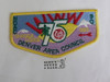 Order of the Arrow Lodge #383 Tahosa s18 Flap Patch, 1990 NOAC