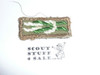 Scoutmaster's / Scouter's Key on Khaki, 1946-1983, used