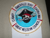 1983 Camp Emerald Bay Large Jacket Patch