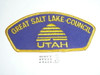 Great Salt Lake Council t1 CSP - Scout     #azcb