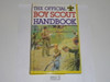 1988 Boy Scout Handbook, Ninth Edition, Eleventh Printing, Hardbound printing, MINT condition, Last Norman Rockwell Cover