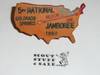 1960 National Jamboree NEAL Neckerchief Slide