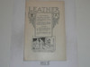 Craftmanship-Leather Merit Badge Pamphlet, Type 2, White Cover, 1922 Printing